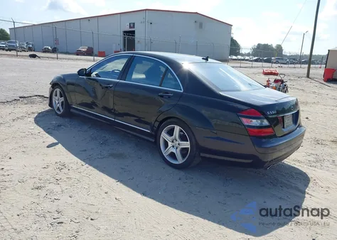 2009 Mercedes-Benz S 550 from USA, damaged, VIN WDDNG71X79A239029